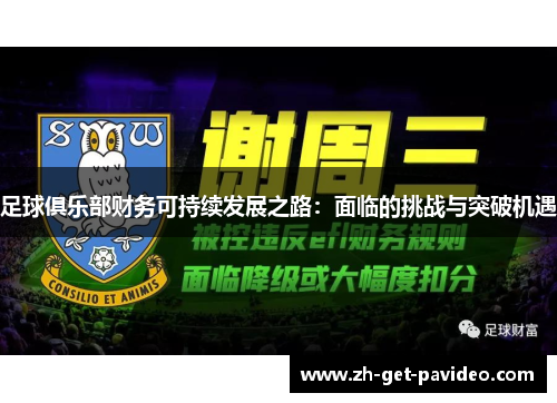 足球俱乐部财务可持续发展之路:面临的挑战与突破机遇 足球俱乐部财务可持续发展之路:面临的挑战与突破机遇